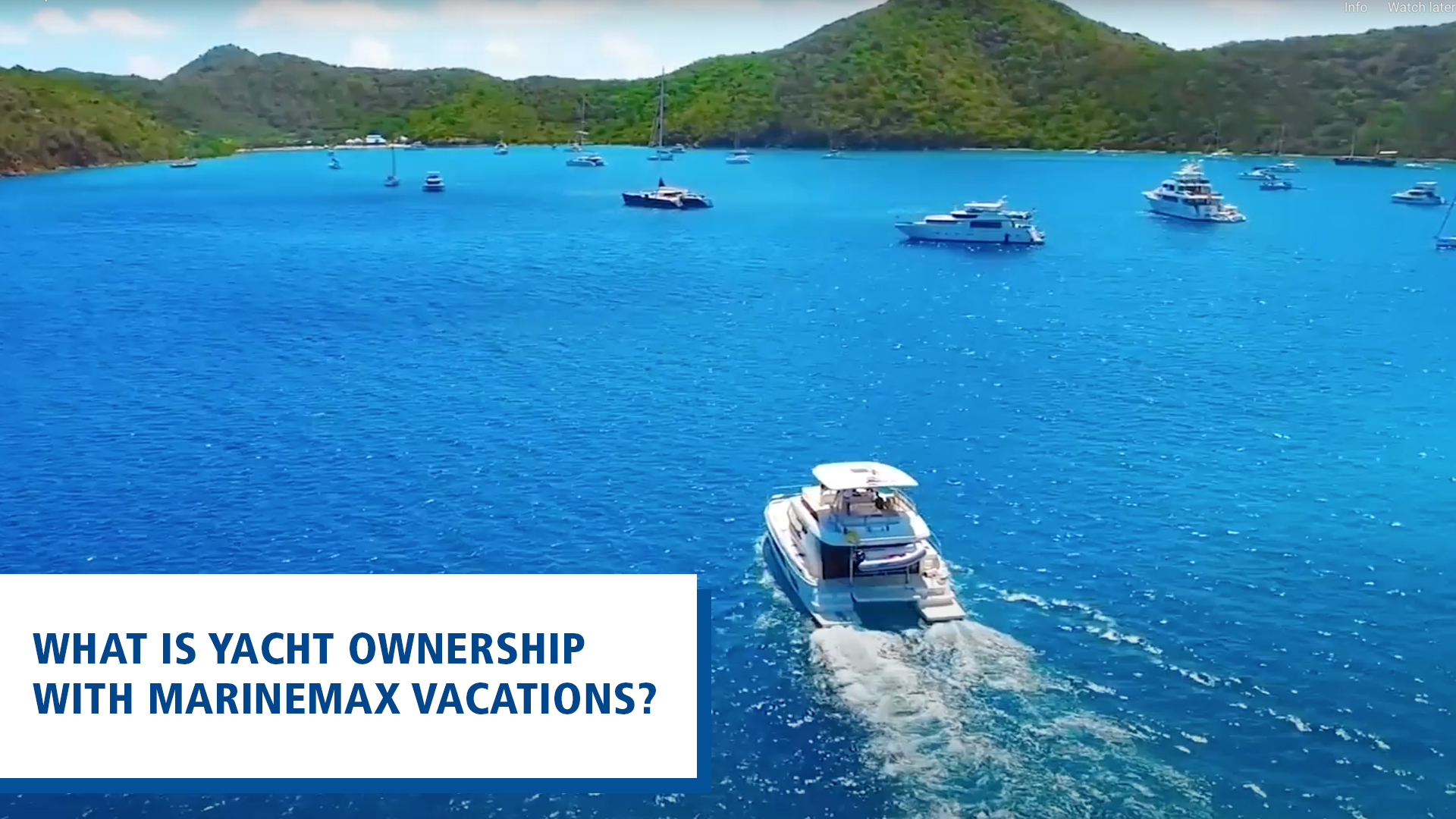 boat driving in water with island in distance