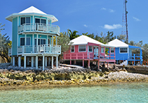 homes on water in exumas