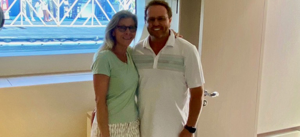 Mary and Chris Palmerton smiling