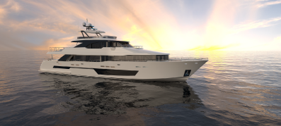 New Ocean Alexander 37L yacht out on the water