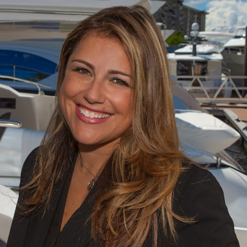 a headshot of a smiling woman