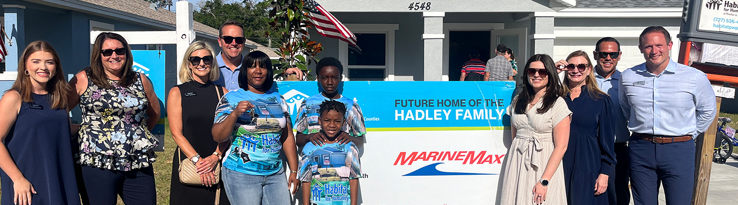 MarineMax Sponsors a Habitat for Humanity Home for the Seventh Year
