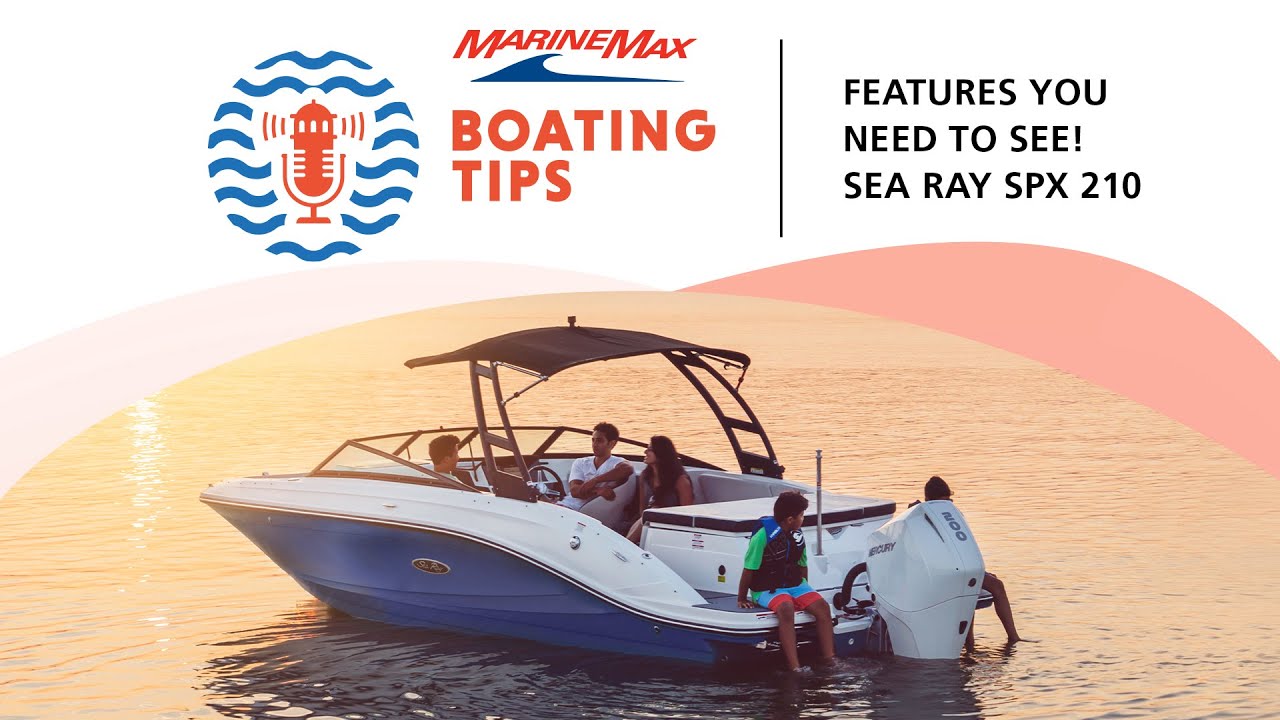 Features You Need To See Sea Ray Spx 210