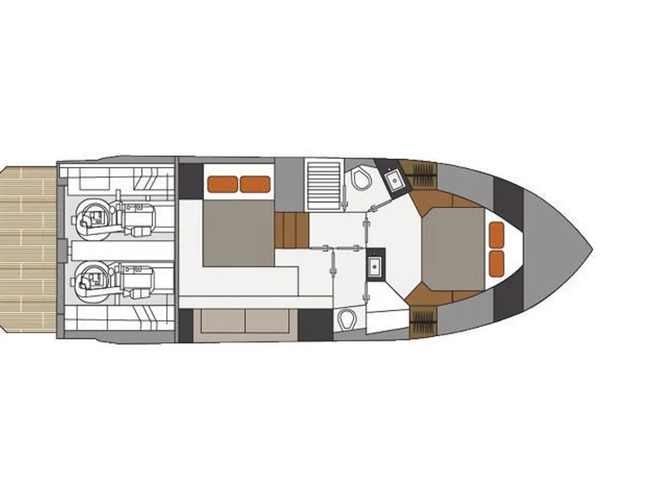 2024 Cruisers Yachts 42 Cantius 42.0 feet, Wrightsville Beach, North Carolina #17