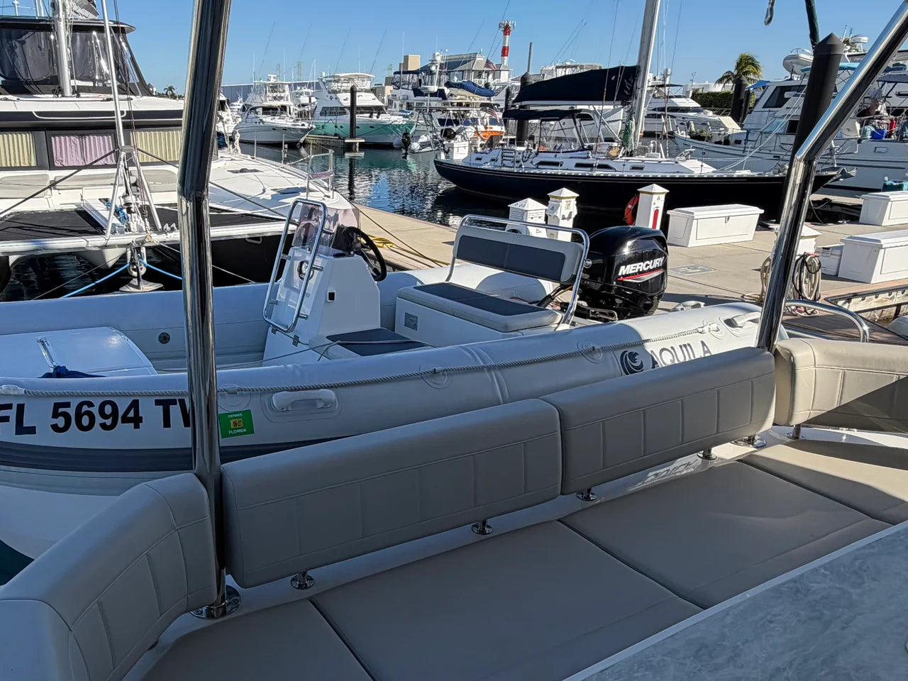 2025 Aquila 54 ENCLOSED BRIDGE 54.0 feet, Pensacola, Florida #14