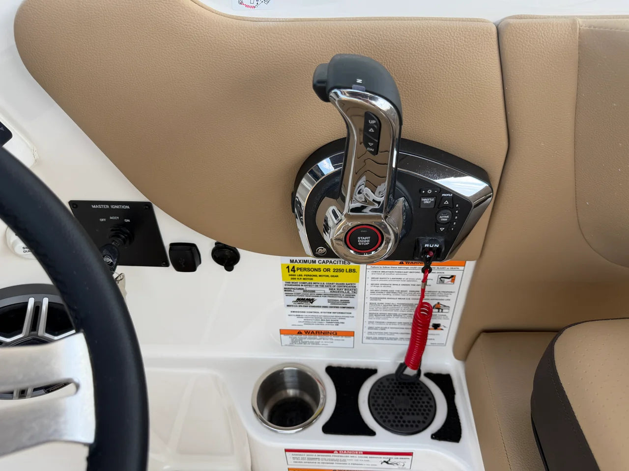 2026 Sea Ray SDX 250 Outboard 25.0 feet, Osage Beach, Missouri #45