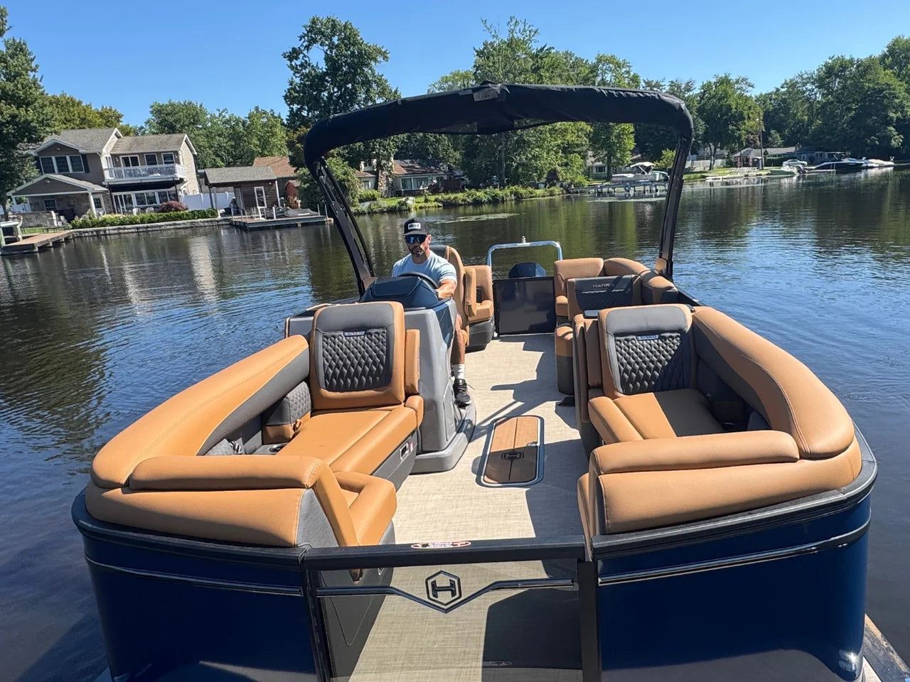 2027 Harris Sunliner 230 23.0 feet, Lake Hopatcong, NJ #8